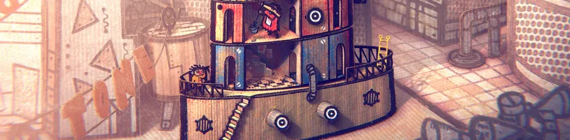 Víme, kdy navštívíme kartonové Phonopolis. Novinka českého studia Amanita Design dorazí za necelý měsíc