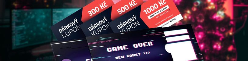 Starosti s vánočním dárkem pro hráče? Hoďte je za hlavu s kuponem
