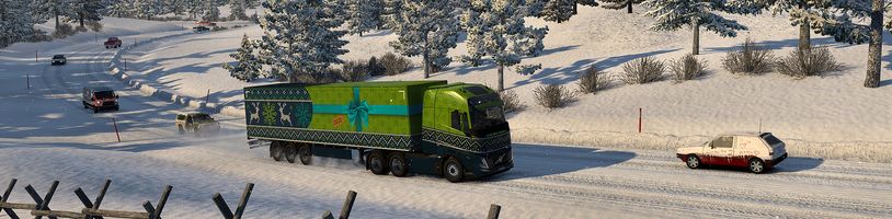 Po roce v evropských a amerických kamionech opět nasněžilo