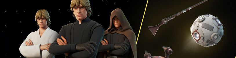 Do Fortnite přichází Luke, Leia a Han Solo ze Star Wars