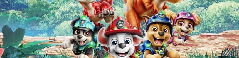 Tlapková patrola v nové hře vyráží na dinosauří ostrov