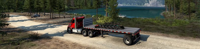 American Truck Simulator ukazuje Wyoming