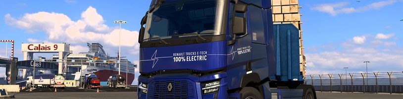 Renault prvním elektrickým kamionem v Euro Truck Simulatoru 2