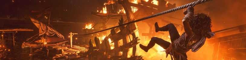 Resonance: A Plague Tale Legacy na obrázcích ukazuje hořící budovy