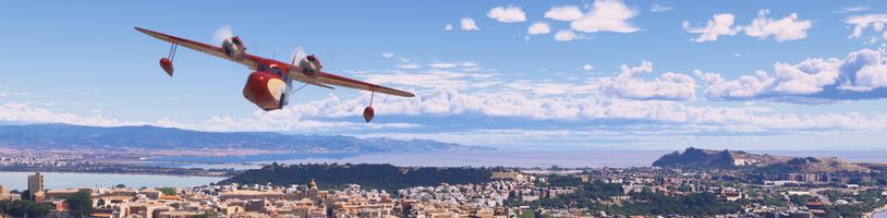 Microsoft Flight Simulator 2024 vylepšuje Itálii