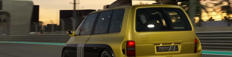 Gran Turismo 7 láká na arabský okruh Yas Marina a bizarní závodní vůz