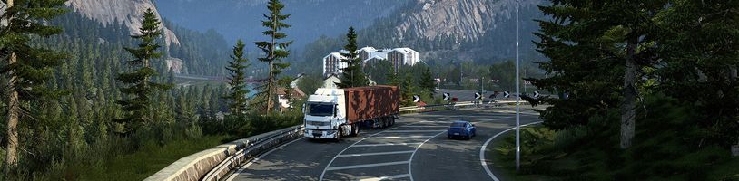 Střecha Evropy s ikonickým tunelem ve vylepšeném Euro Truck Simulatoru 2