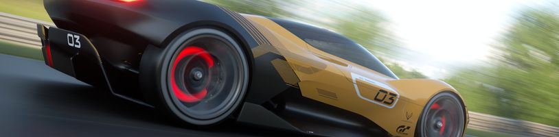 Gran Turismo 7 dostává další futuristické vozy a jednu kuriozitu