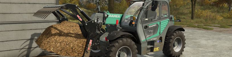 Farming Simulator 25 dostává zdarma nové stroje