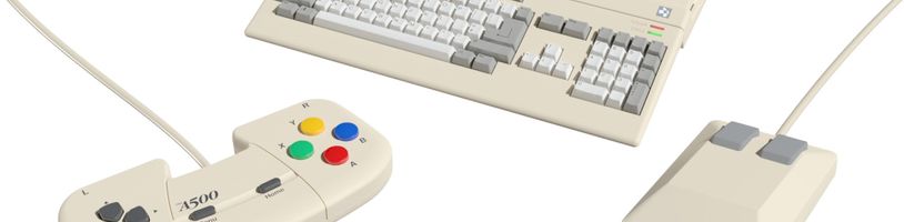 Vyšla retro konzole Amiga THEA500 Mini