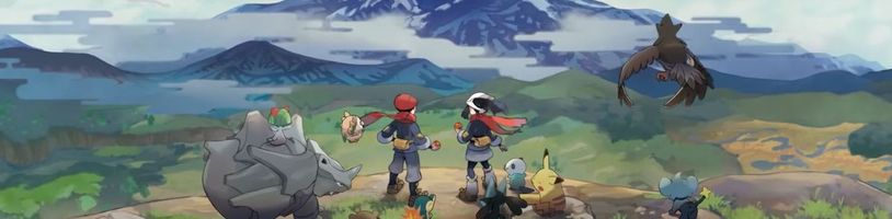 Pokémon Legends: Arceus představuje nový region a obchodníky