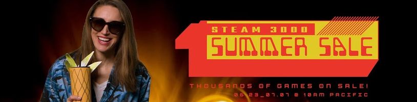 Steam oznamuje datum očekávaného letního výprodeje