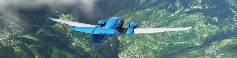 Proleťte se prostřednictvím videí nad detailním světem Microsoft Flight Simulatoru