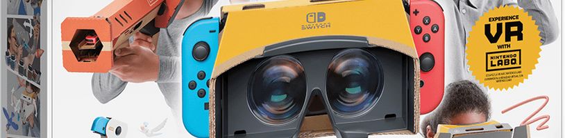Nintendo přidává nové VR Labo sety