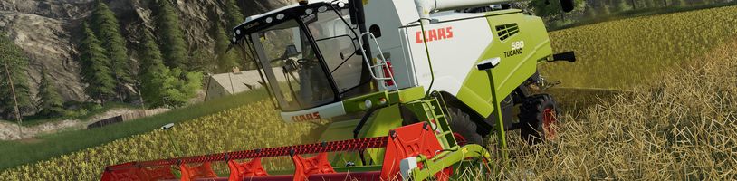 Platinová edice Farming Simulatoru 19 přidá vozidla a stroje značky CLAAS