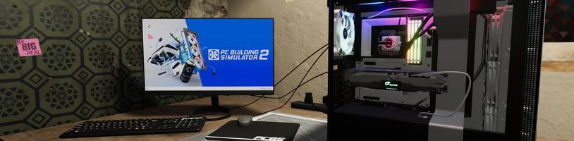 PC Building Simulator 2 míří na PS5 a Xbox Series X/S
