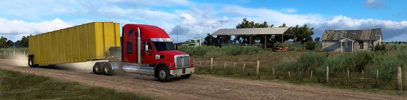 Přírodní krásy Texasu a Route 66 v American Truck Simulatoru