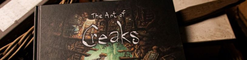 Artbook k české audiovizuální adventuře Creaks od Amanita Design je v prodeji
