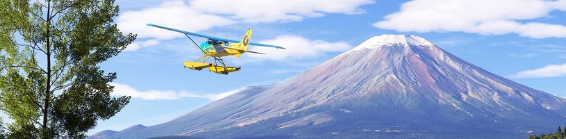 20. update Microsoft Flight Simulatoru zkrášlí Japonsko