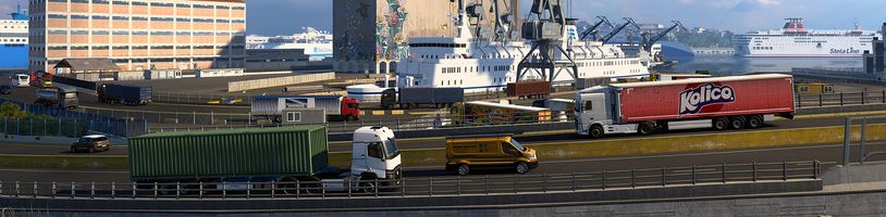 Na Euro a American Truck simulátory se těší půl milionu hráčů na konzolích