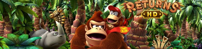 Ne, Nintendo prostě nechce vyvíjet nové hry - recenze Donkey Kong Country Returns HD