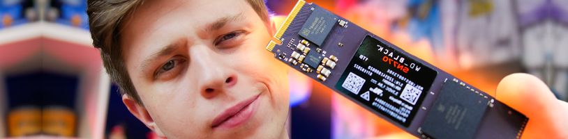 Western Digital přichází s novým NVMe SSD pro hráče