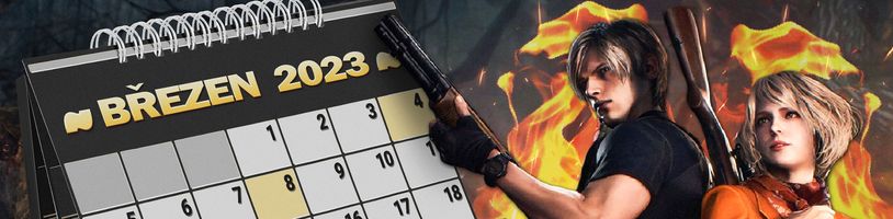 Kalendář hráče: Nejzajímavější hry března 2023