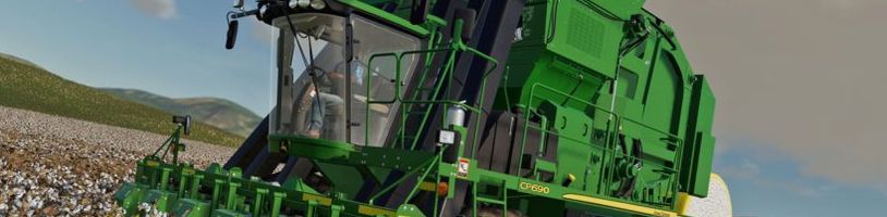 Farming Simulator 19 dostává nové DLC John Deere Cotton