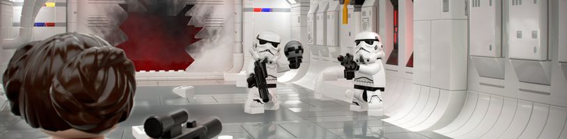 Han Solo s banánem ve vývojářském deníku LEGO Star Wars: The Skywalker Saga