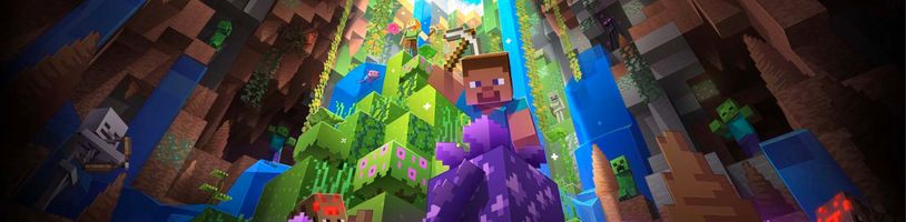 Druhá část Caves & Cliffs přichází do Minecraftu!