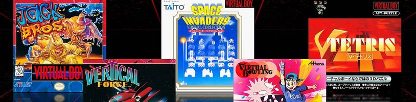 Nintendo přidává do předplatného další hry z konzole Virtual Boy