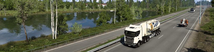 Euro Truck Simulator 2 ukazuje více ze Skandinávie