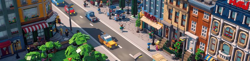 Muž spadl do řeky v Lego Skylines, nastartujte záchranný vrtulník
