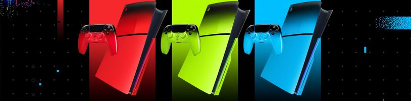 PlayStation představuje dosud nejvýraznější designy. Ovladače a kryty PS5 dorazí v kolekci Hyperpop