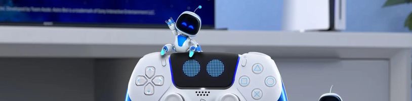 Astro Bot se pochlubí vlastní verzi ovladače DualSense