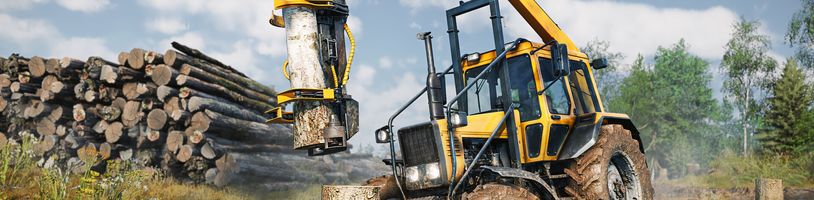 RoadCraft rozšiřuje lesní práce v placeném DLC a nabízí demoverzi