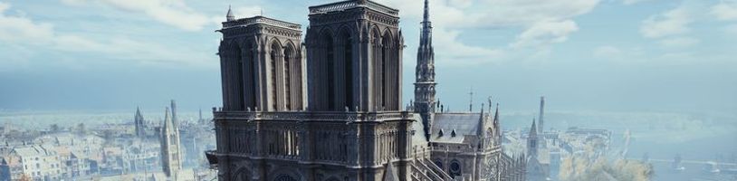 „Radi poskytneme akúkoľvek expertízu,“ potvrdil Ubisoft, venoval na Notre Dame 500 000 eur a uvoľnil AC: Unity zdarma