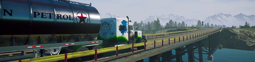V demu Alaskan Truck Simulator si vyzkoušíte drsný život kamioňáka v divočině