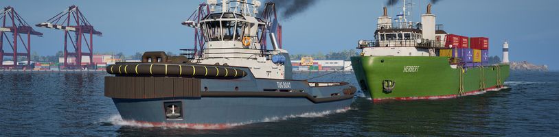 V Seafarer: The Ship Sim se ujmete kormidla nad vlečnými čluny i nákladními loděmi
