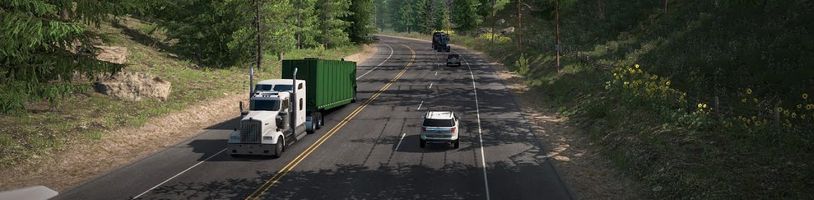 Naznačení dalšího rozšíření mapy American Truck Simulatoru