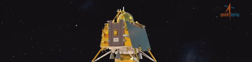 Indická sonda Chandrayaan-3 úspěšně přistála na povrchu Měsíce