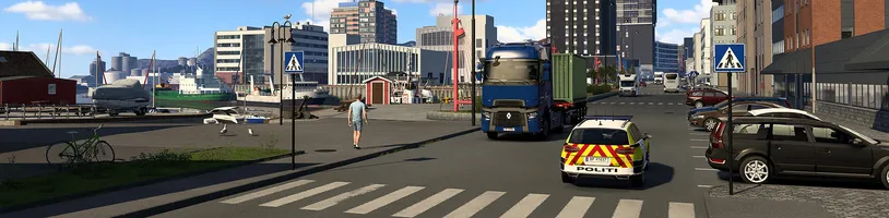 Euro Truck Simulator 2 ukazuje norské město Bodø a zásadní vylepšení