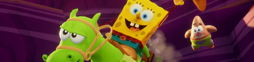 Nová hra se Spongebobem chce konkurovat hitu Mario Odyssey