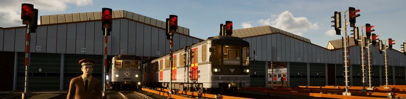 V české hře Back in Service můžete nově navštívit depo Hostivař