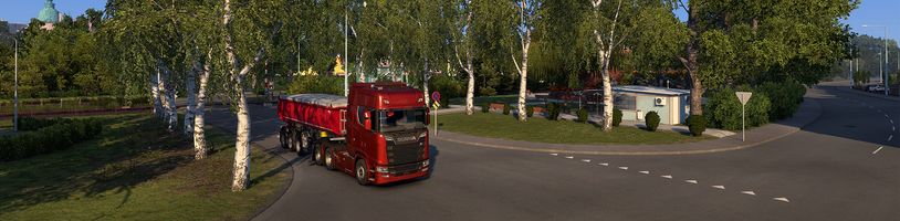 Euro Truck Simulator 2 čeká vylepšení Skandinávie