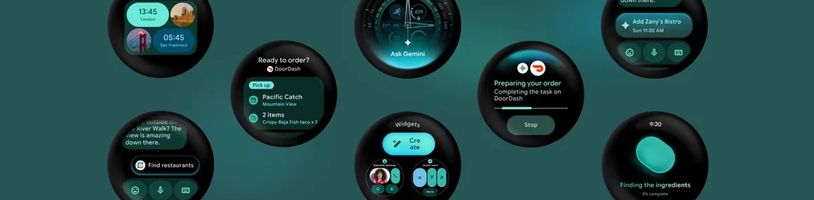 Google rozjel Wear OS 7 pro Pixel Watch, sází na AI i ovládání okolních zařízení