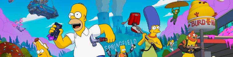 Battle royale mapa Fortnite se změnila ve Springfield. Potom má dojít na Harryho Pottera