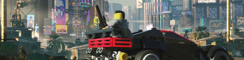 Sestavte si jedno z aut Cyberpunku 2077 pomocí LEGO kostek