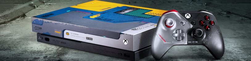 Objevena tajná zpráva CD Projektu RED na limitovaném Xboxu One X v designu Cyberpunku 2077
