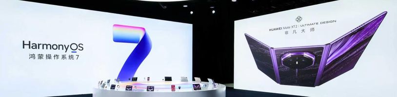 Nový Huawei Mate XT2 kombinuje trojité skládání s ochranou displeje